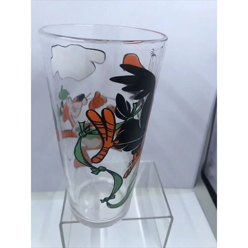Cool Cat & Beaky Buzzard 1976 Pepsi Collectors Series Vintage Drinking Glass
